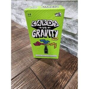 Cards vs. Gravity Pro The Gravity Defying Card Balancing Game 2-8 Players Family